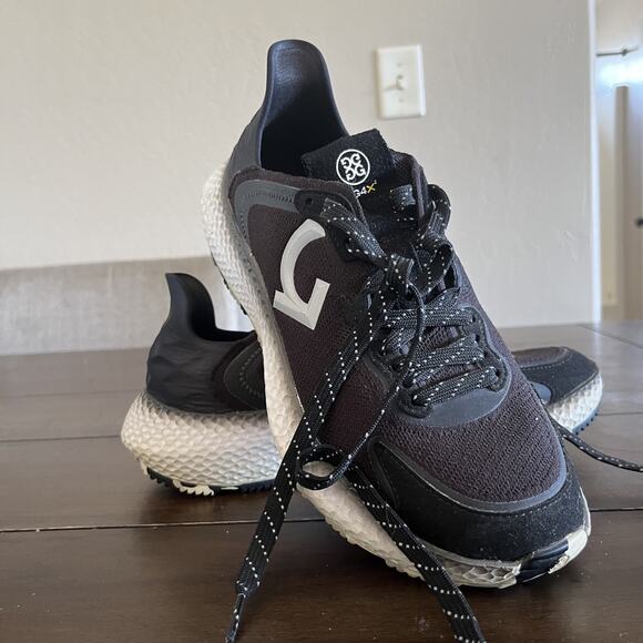 G/Fore Men’s MG4X2 Hybrid Golf Cross Trainer Shoe Sz 7 G4MF21EF40 Onyx Black G4 - Picture 1 of 5